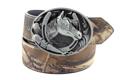 Western Horse Head Buckle Multiple Colors-647