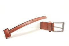 Deal Fashionista Men's Webbed and Cotton Leather Belt