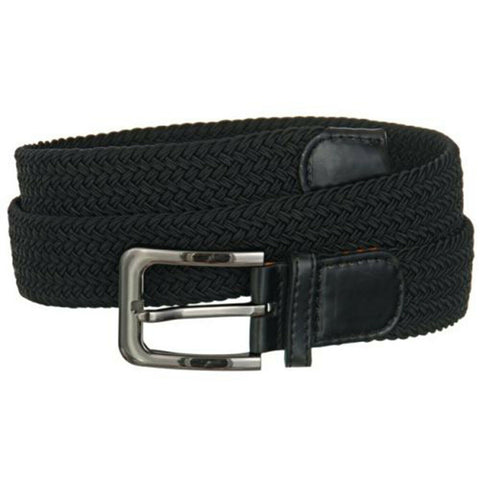 DF Premium Men's Braided Stretch Belts - Comfortable Golf Belt